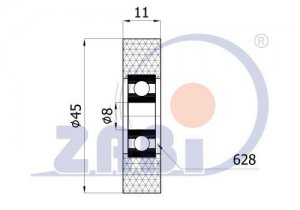 ZABI CZECH s.r.o - polyuretanova-rolna s-loziskem-45-mm-zabi-rp-45-11_8_tv-1750825689.jpg